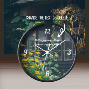 Rustieke tuin en een gezellig huisje