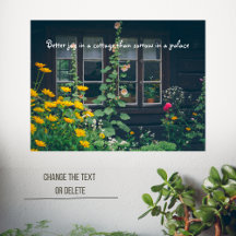 Rustieke tuin en een gezellig huisje