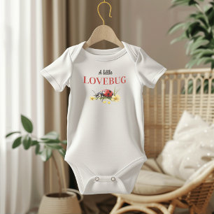 Rustieke Tuin Madeliefje Kleine Liefdeskever Baby  Romper