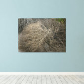 Rustieke Tumbleweed Wrapped Canvas Art Afdruk (Insitu (Houten vloer))