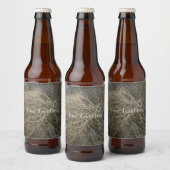 Rustieke Tumbleweeds Custom Bier Etiket (Flessen)
