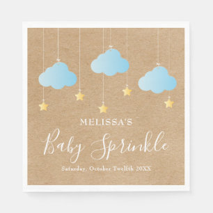 Rustieke Twinkel Strooi Baby Jongen Strooi / Showe Servet