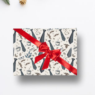 rustieke vader dag cadeau voor hem cadeaupapier