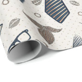  rustieke vader dag cadeau voor hem cadeaupapier (Rol Hoek)