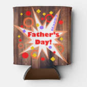 Rustieke Vaderdag Koelbox Blikjeskoeler (Voorkant)