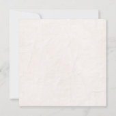 Rustieke varkensrooster kaart (Achterkant)