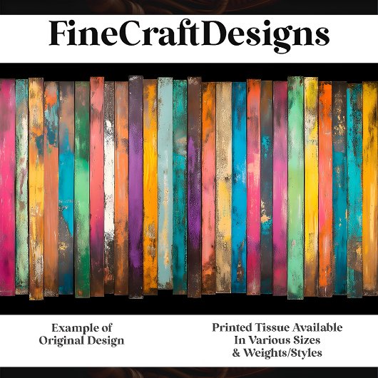 Rustieke Verweerde Distressed Wood H4 Decoupage Tissuepapier