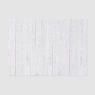 Rustieke verweerde witte houten faux textuur tissuepapier
