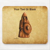 rustieke viking muismat (Voorkant)