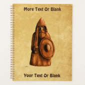 rustieke viking planner (Voorkant)