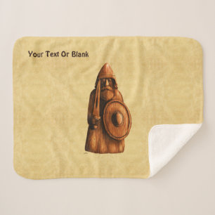 Rustieke Viking Sherpa Deken