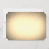 Rustieke Vintage, Bruiloft uitnodiging Vogels (Achterkant)