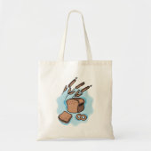 Rustieke volkoren brood boerderij eten tote bag (Voorkant)