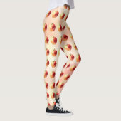 Rustieke Waterverf Apple Patroon Leggings (Rechts)