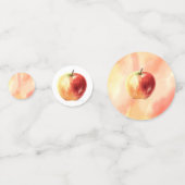 Rustieke Waterverf Apple Pattern Confetti (Voorkanten)