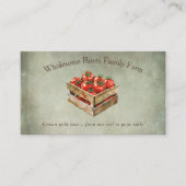 Rustieke Waterverf Familie Boerderij, lokale produ Visitekaartje (Voorkant)