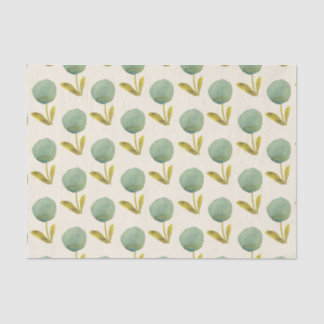 Rustieke Waterverf Floral Garden Botanical Tissuepapier