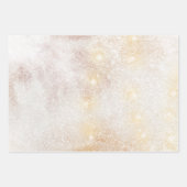 Rustieke Waterverf Kerstboom Bloemen Inpakpapier Vel (Voorkant 2)