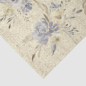 Rustieke waterverf op faux linnen tissuepapier (Detail)