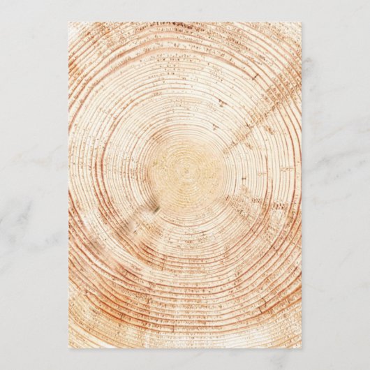 Rustieke Wedding.Tree bark aangepaste tijdlijn Programma (Achterkant)