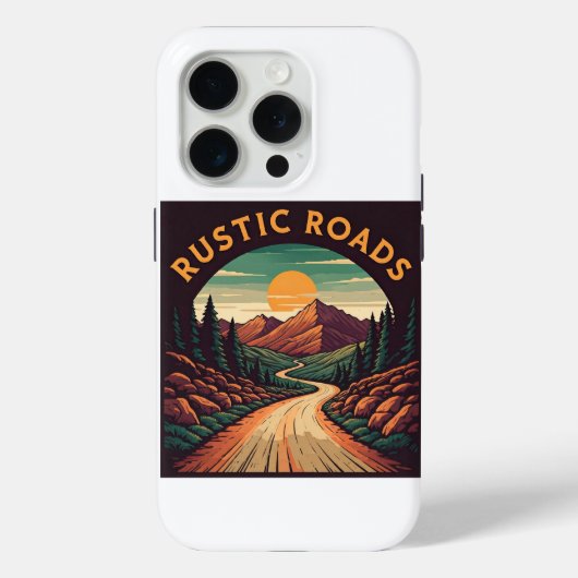 Rustieke wegen Case-Mate iPhone case (Achterkant)