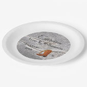 Rustieke Westerne boot en lasso Graduation Party Papieren Bordje (Gekanteld)