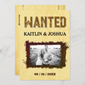 Rustieke Westerne bruiloft 🤠 Country Charm Weddin Programma (Voorkant / Achterkant)