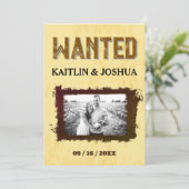 Rustieke Westerne bruiloft 🤠 Country Charm Weddin Programma (Staand voorkant)