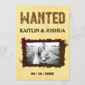 Rustieke Westerne bruiloft 🤠 Country Charm Weddin Programma (Voorkant)