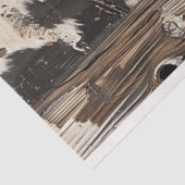 Rustieke Westerne Cowgirl Chic Decoupage Tissuepapier (Detail)