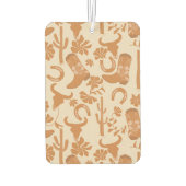 Rustieke Westerne Earth Tone Country Cowboy Boots Luchtverfrisser (Achterkant)