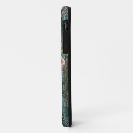 Rustieke Westerne houten hertenschedel Case-Mate iPhone Case (Achterkant/links)