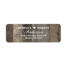 rustieke westerne land houtnerf schuur bruiloft etiket