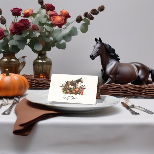 Rustieke Westerne Plezier Paard Thanksgiving