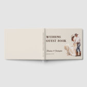 Rustieke Westerne Ranch Wedding Gastenboek (Volledig)