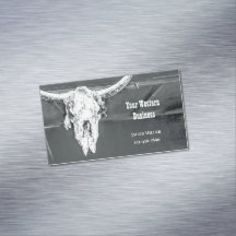 Rustieke Westerse Houtskool Grijs Witte Stier Koe