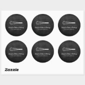 Rustieke Whisk Logo Bakkerij, Catering Stickers (Vel)
