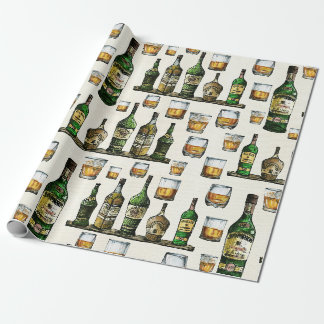 Rustieke Whisky Cadeaupapier