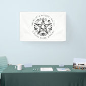 Rustieke Wicca heidense sieradenontwerper Spandoek (Beurs)