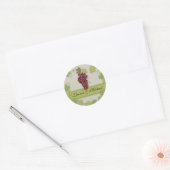 Rustieke  wijngaard Stickers (Envelop)