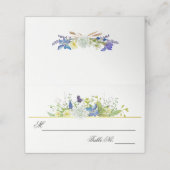 Rustieke Wildbloemen Boho Floral (Buitenkant ongevouwen)