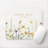 Rustieke Wildflower Muismat (Met muis)