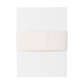 Rustieke Wildflower Terracotta Boho Wedding Uitnodigingen Wikkel (Achterkant Voorbeeld)