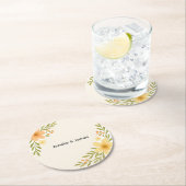 Rustieke Wildflower Wedding Onderzetters (Insitu)