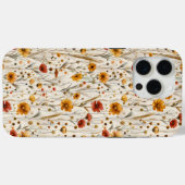 Rustieke Wildflowers - Boho Herfst Bloemenpatroon Case-Mate iPhone Case (Achterkant (horizontaal))