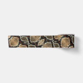 Rustieke wildlife beige zwarte python slangenprint lint (Voorkant)