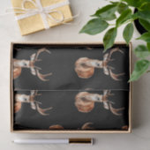 Rustieke Wildlife Herten Waterverf Tissuepapier (Geschenk)