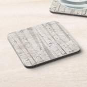 Rustieke witte berkenbomen onderzetter (Linkerzijde)