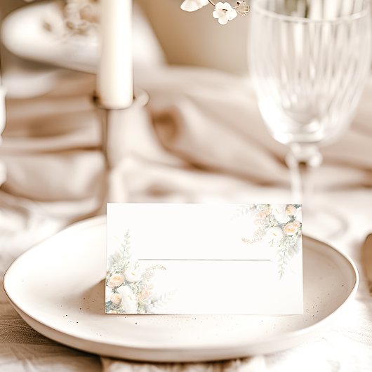 Rustieke witte bloemen bruiloft