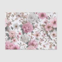 Rustieke Witte Roze Vintage Boho Bloem